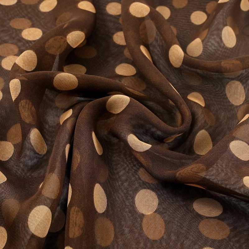 E-Clover Herebuy - Unique Women's Floral Scarves: Chiffon Flowers & Birds Printed Scarf - Image 4